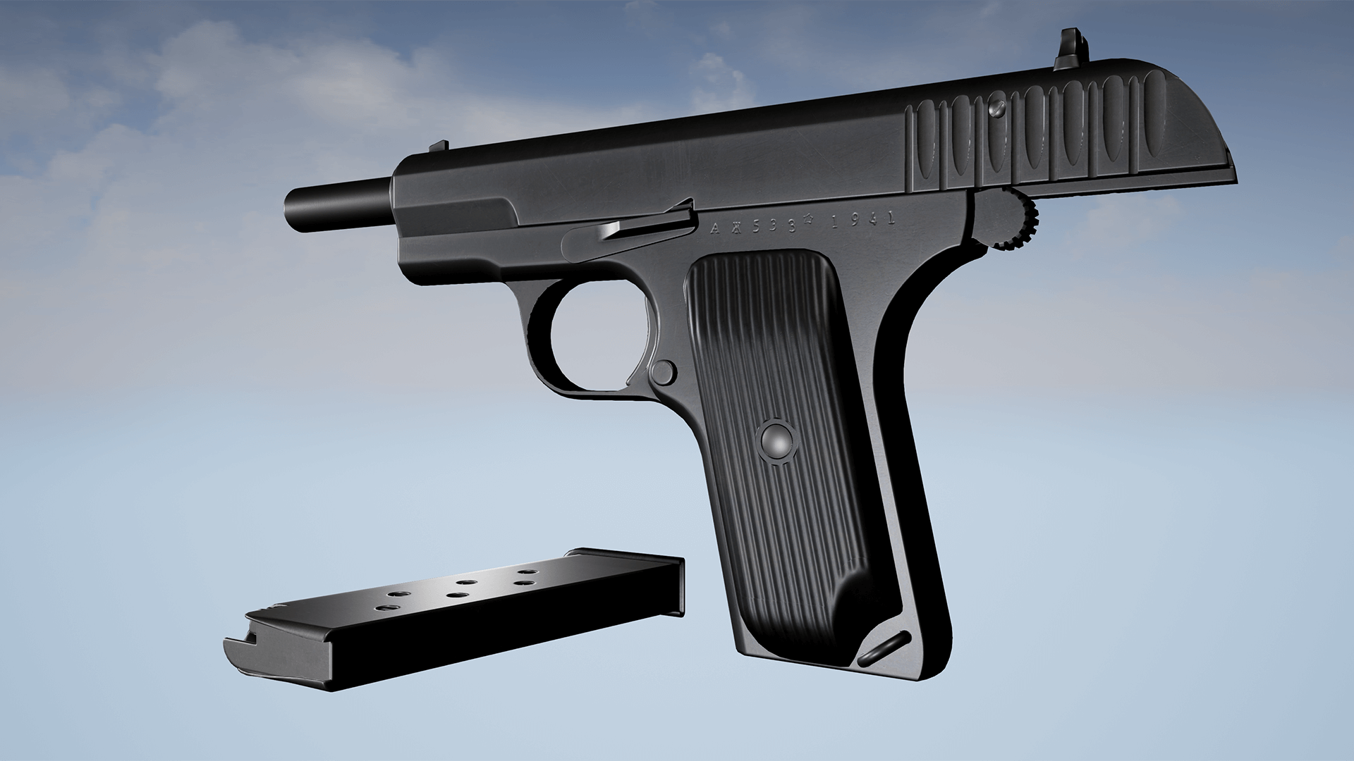 tokarev-tt-33-pistol-in-weapons-ue-marketplace